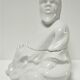 Anthropomorphic porcelain pot signed Baylac late nineteenth early twentieth