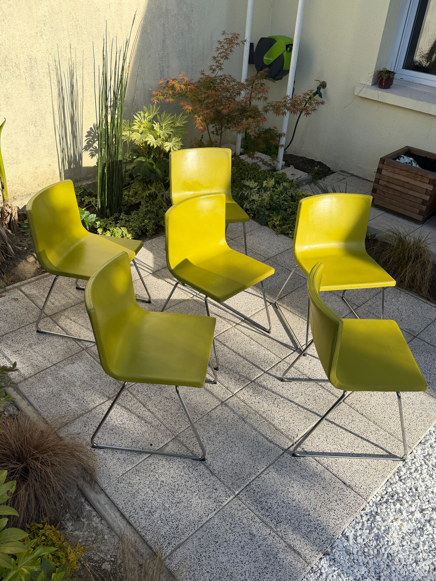 Set of 6 IKEA Bernhard chairs