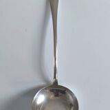Solid silver serving ladle
