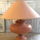 Pied de lampe en céramique