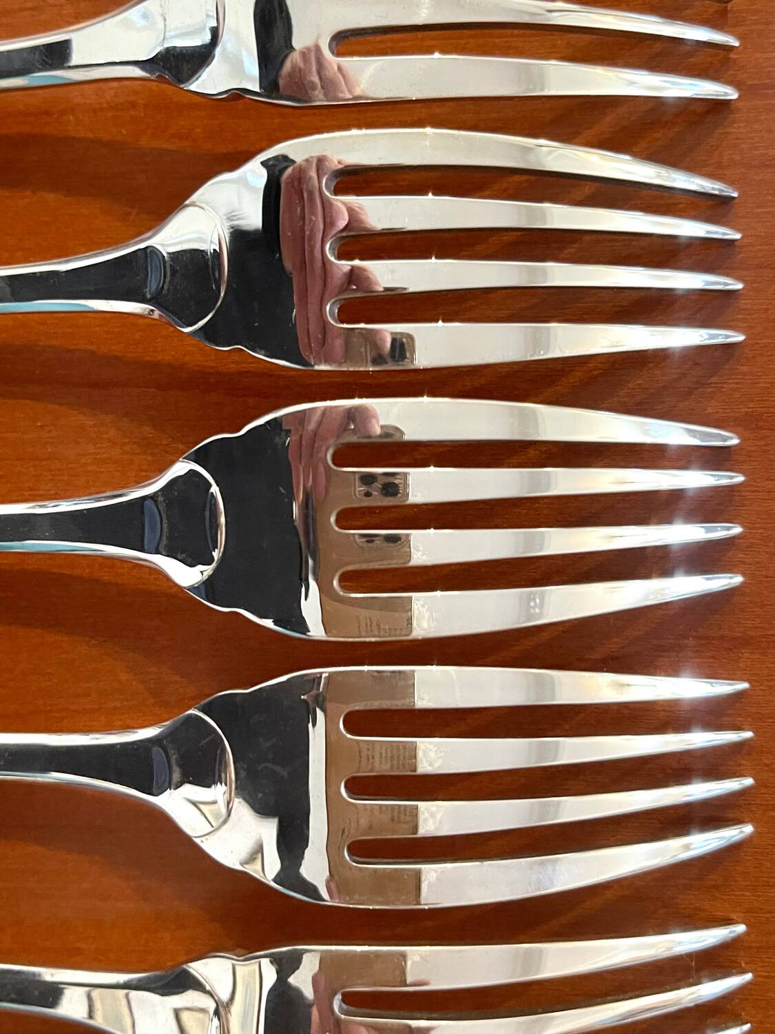 Christofle Cluny model fish cutlery, 12 forks, 12 knives, very good condition