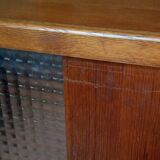Vintage sideboard with compass feet