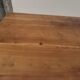 Rustic farmhouse table in solid cherry wood 19th century - 1m91.5