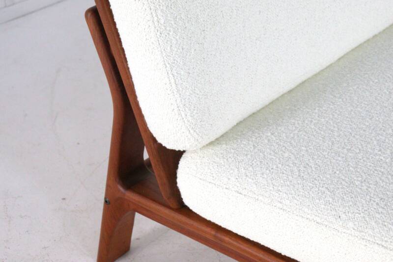 Komfort lounge chair 'Nimtofte' - White - danish design mid century modern