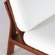 Komfort lounge chair 'Nimtofte' - White - danish design mid century modern