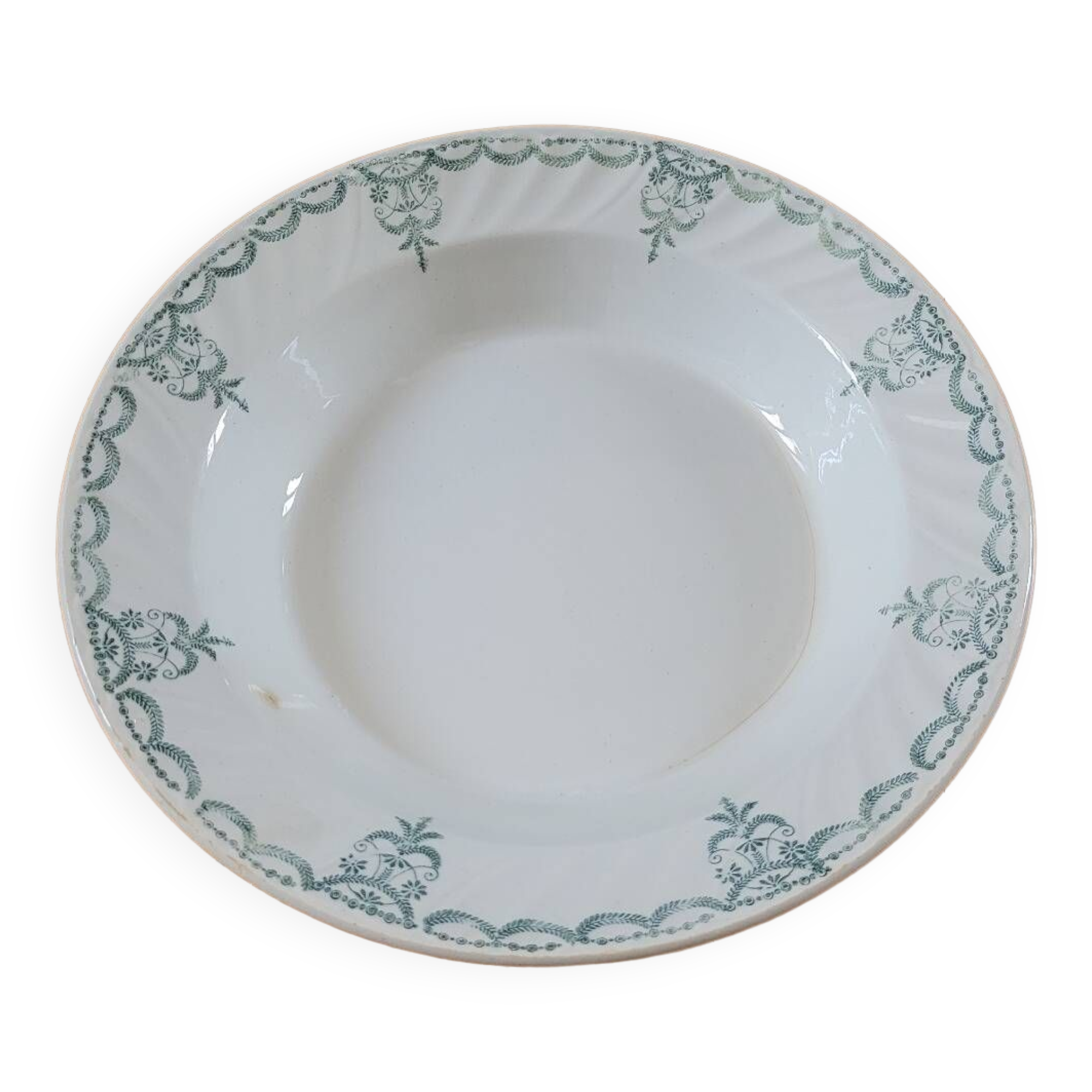 Large hollow dish Moulin des Loups et Hamage 451D