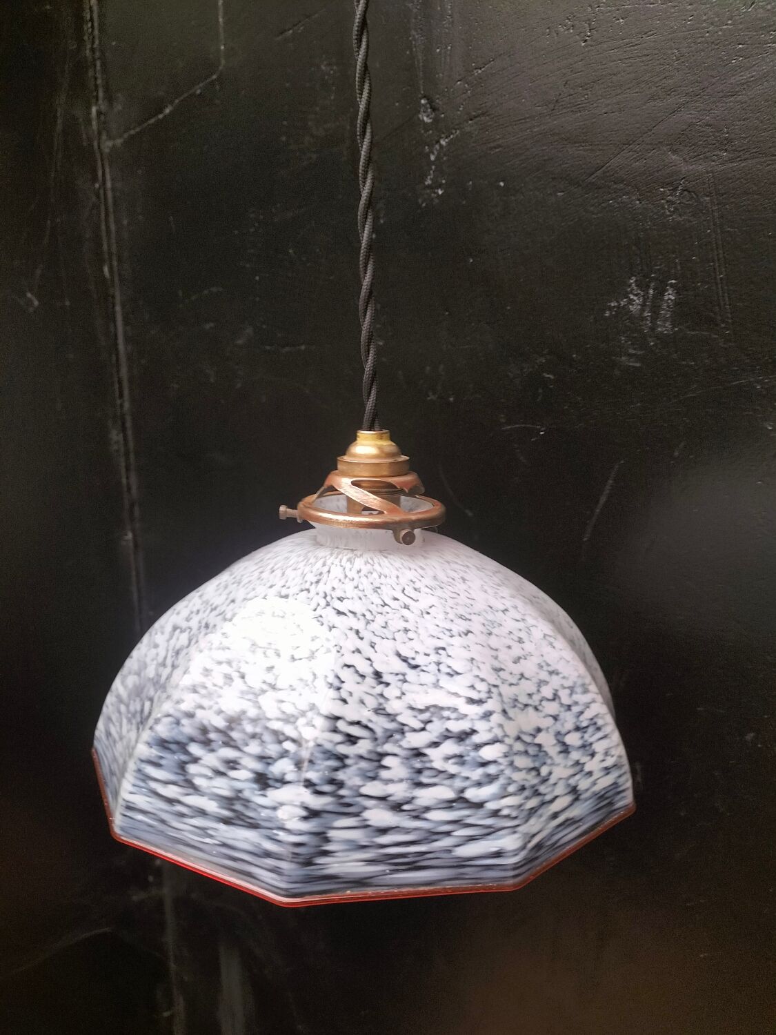 Clichy glass pendant light