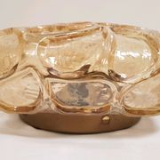 Plafonnier ambré