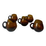 Tasse en verre soufflé
