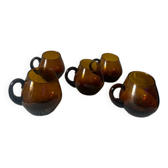 Blown glass cup