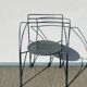 Paire de chaises ' Lune d'Argent ' Pascal Mourgue - Fermob. Vintage 80s