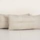 Set of 2 vintage kilim cushion covers 61x30 cm