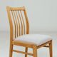 Scandinavian heritage herringbone dining chairs