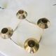Danish chandelier in silver metal signed