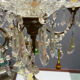 Multicoloured Murano Glass & Crystal Chandelier, 1950s