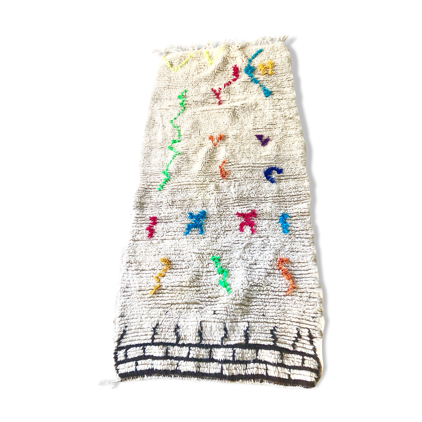 Killim wool berber carpet 150x60cm