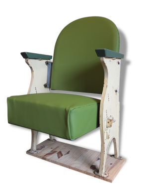 ancien fauteuil de théâtre