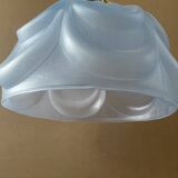 Art Deco molded glass pendant light