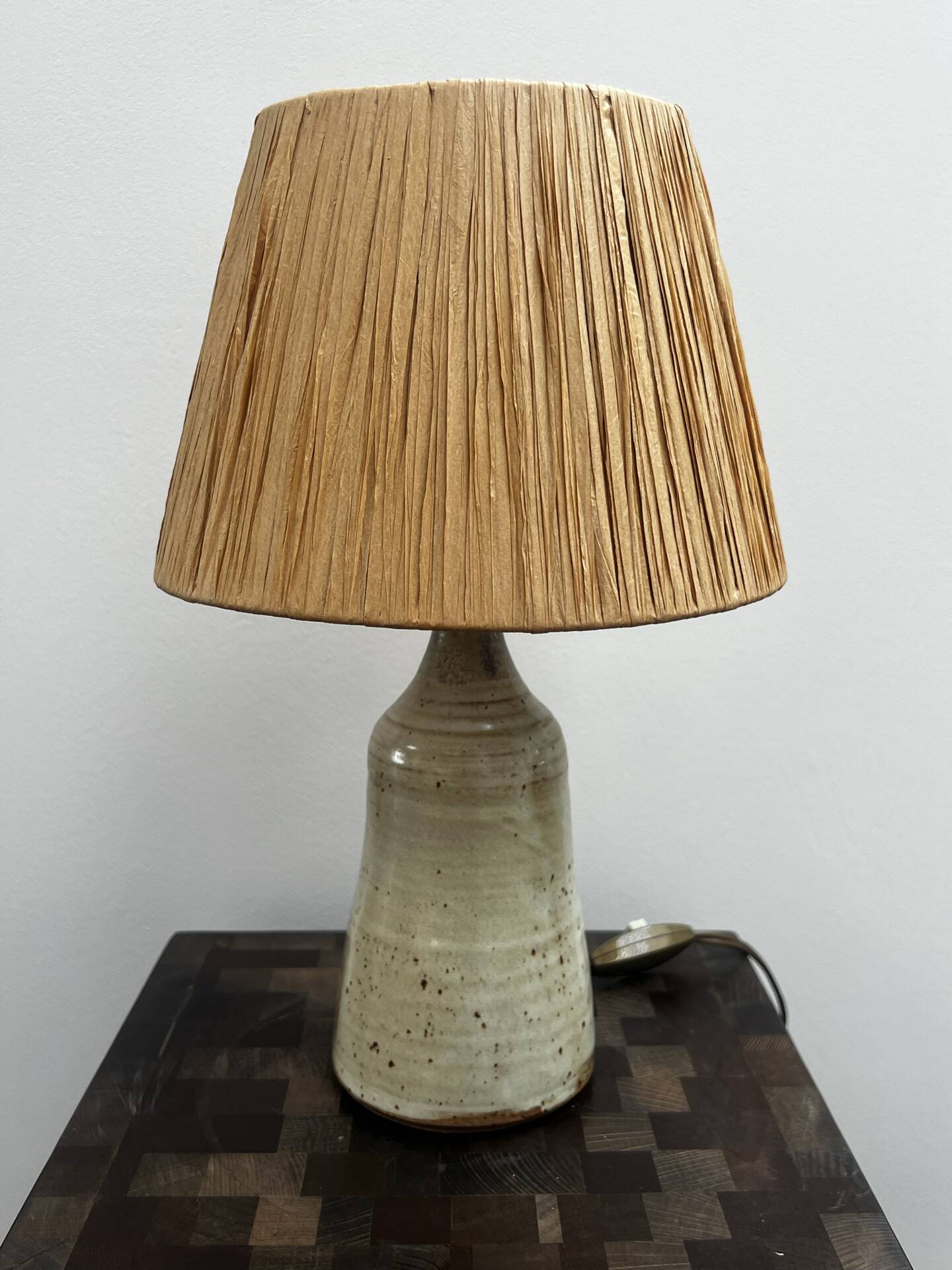 Lampe vintage en céramique 1960 - mid-century