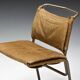 Leather & Steel Dining Chair by Raymond Rombouts, Belgium, 20th century