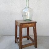 Antique wooden workshop stool