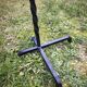 Wrought iron decoration rooster candlestick and plant holder