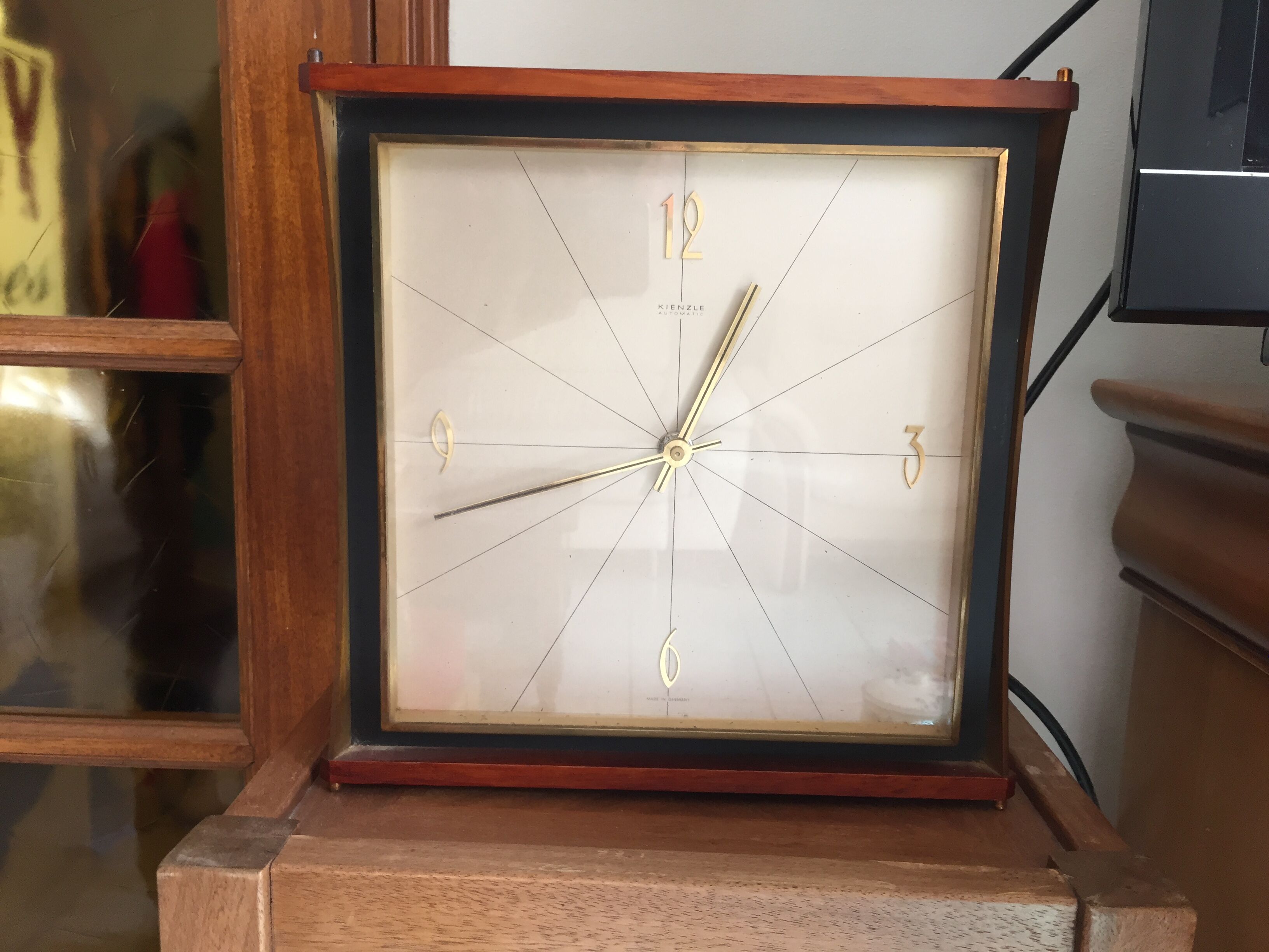 Vintage Kienzle wall or laying clock