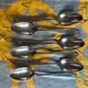 Silver - 6 small spoons