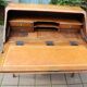 Bureau à pente d'époque Louis XVI en noyer du 18e siècle