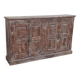 Old wooden sideboard with 4 doors