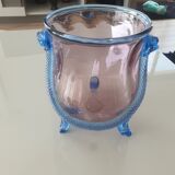 Chaudron verre bicolore