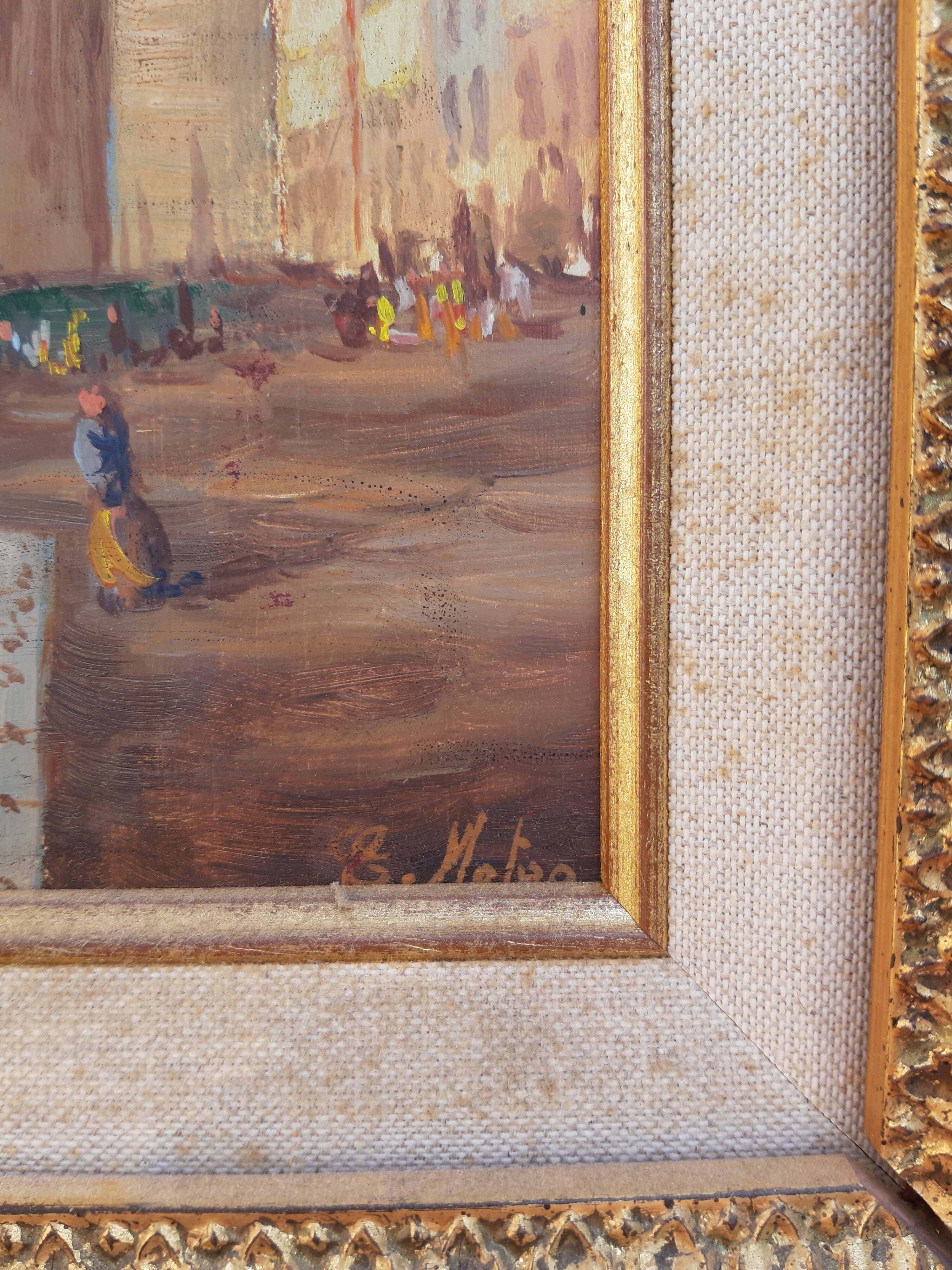 Emmanuel Mateo - Oil on panel