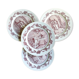 4 talking plates 70's