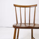 Suite of 4 scandinavian bistro chairs from the 60s
