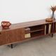 Buffet en noyer, design scandinave