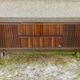 Grundig Scandinavian Hifi sideboard in wood and lacquered rosewood