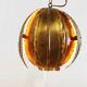 Vintage brass pendant light by Svend Aage for Holm Sorensen, 1960s