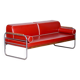 Bauhaus Sofa in Beech & Leather attributed to Thonet, 1930s