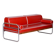 Bauhaus Sofa in Beech & Leather attributed to Thonet, 1930s