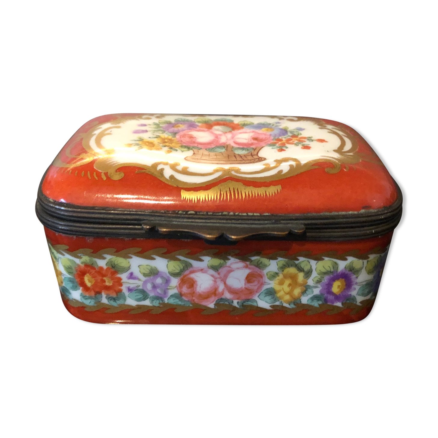 Sèvres porcelain box