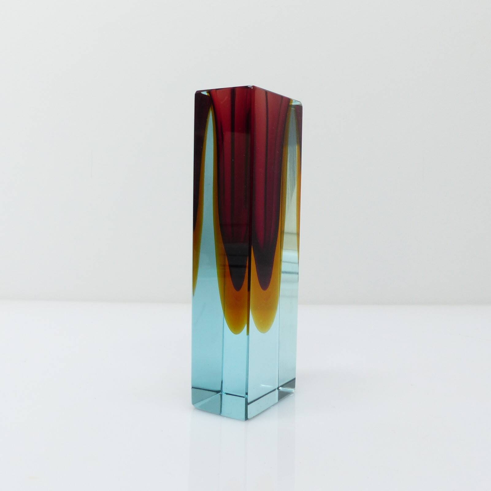 Submerged vase Seguso Vetri d'Arte, Murano, circa 1960