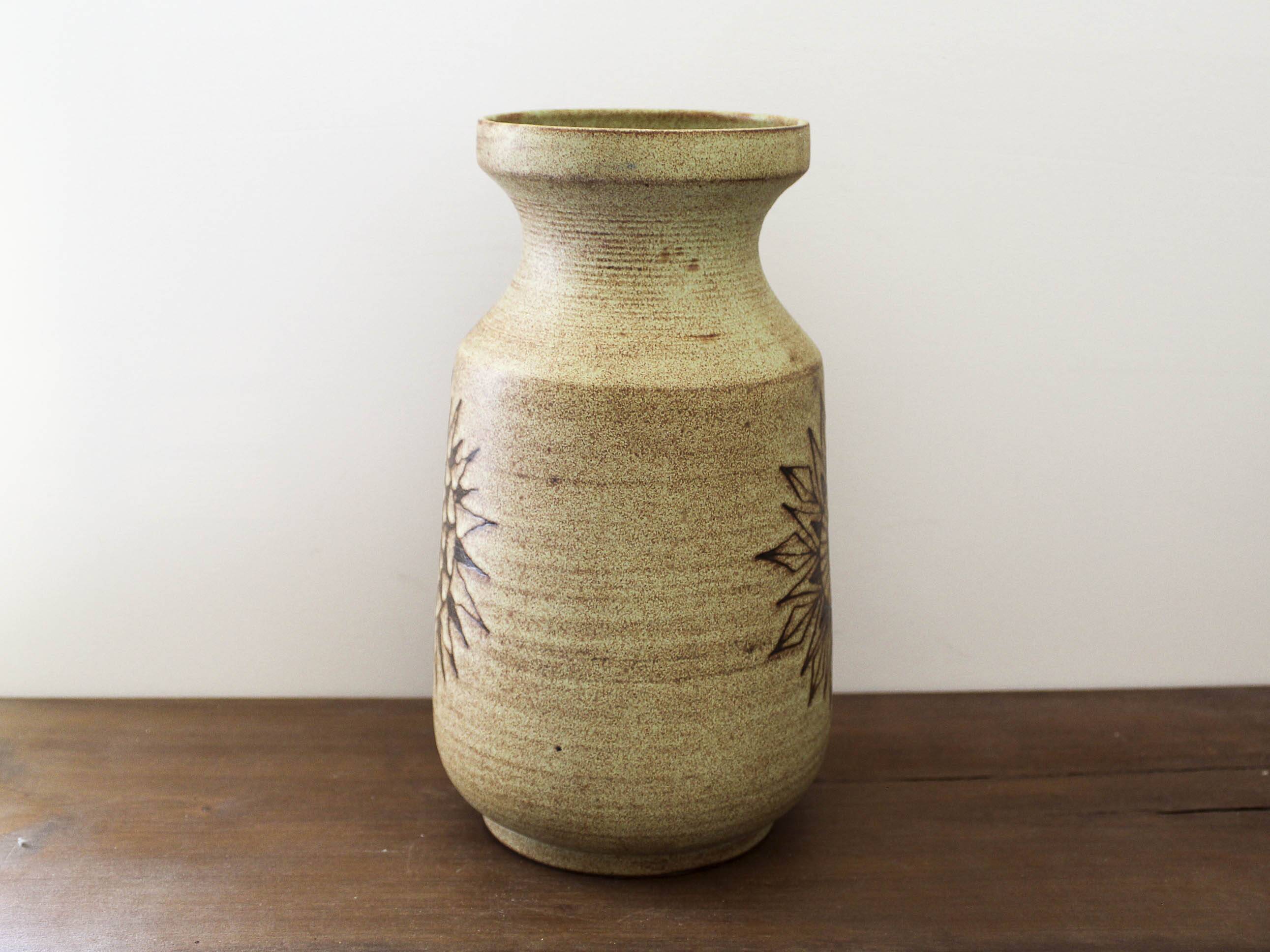 Fonck and Mateo Vallauris ceramic vase