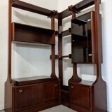Corner shelf bookcase from the 70s
