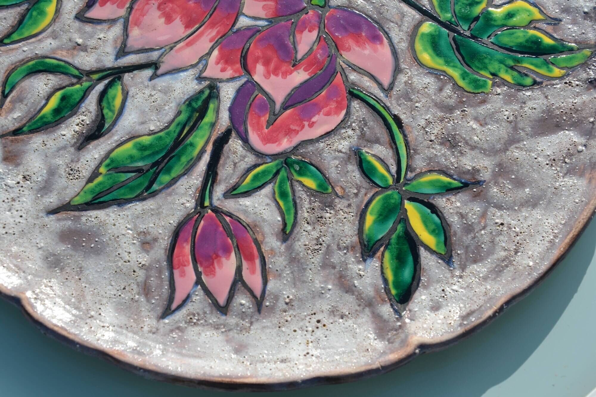3 decorative plates from Vallauris