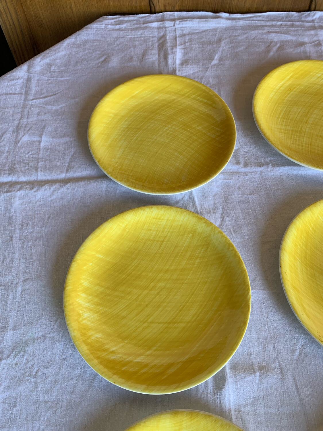 Set de 6 assiettes plates Salins