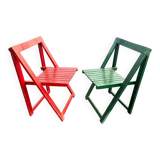 Paire de chaises Aldo Jacober