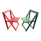 Paire de chaises Aldo Jacober