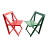 Paire de chaises Aldo Jacober