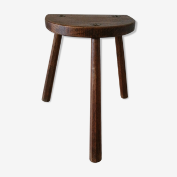 Tabouret trépieds en bois