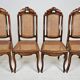 Set of Four Cambier Chairs, Belgium, circa 1900